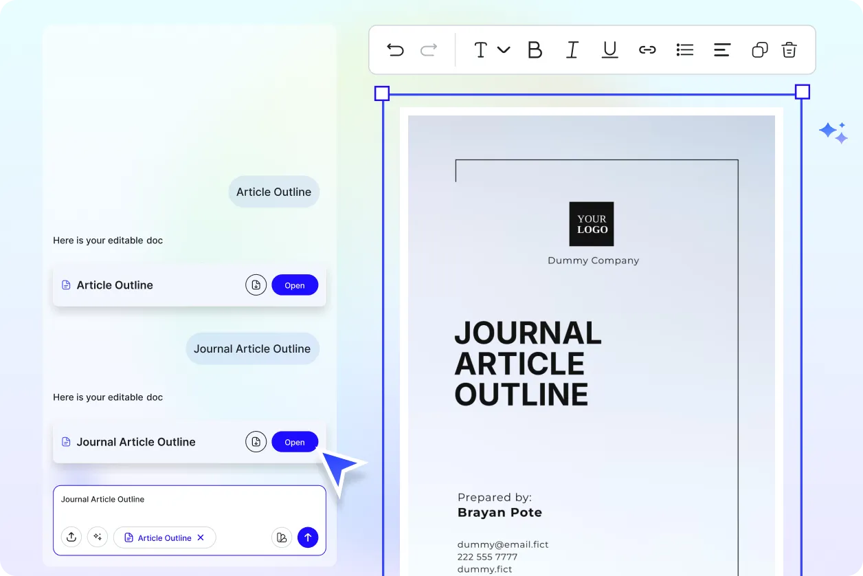 Free AI Article Outline Generator, Free Article Outline Maker Online